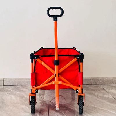 Semplice stile pieghevole carrello da campeggio a quattro vie di lavorazione personalizzato portatile portatile piccolo carrello