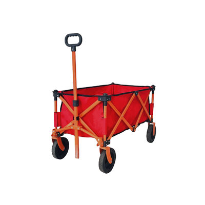 Semplice stile pieghevole carrello da campeggio a quattro vie di lavorazione personalizzato portatile portatile piccolo carrello