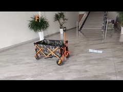 Il carretto pieghevole pratico del vagone di 4 modi con la O ha modellato il panno robusto della maniglia 600D Oxford
